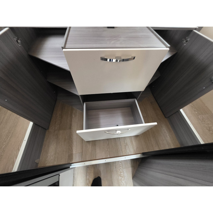 Camping-car profilé étroit Hobby V65GQ 2022 état neuf 18100km Store Tv Sattelite Occasion récente