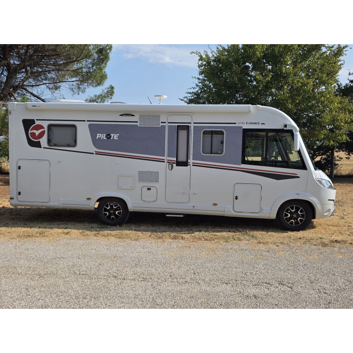 Pilote G740 FC Evidence 2023 – Intégral lit central 800 km