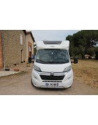 Carado T339 occasion avec clim cellule store TV satellite garanti 12 mois