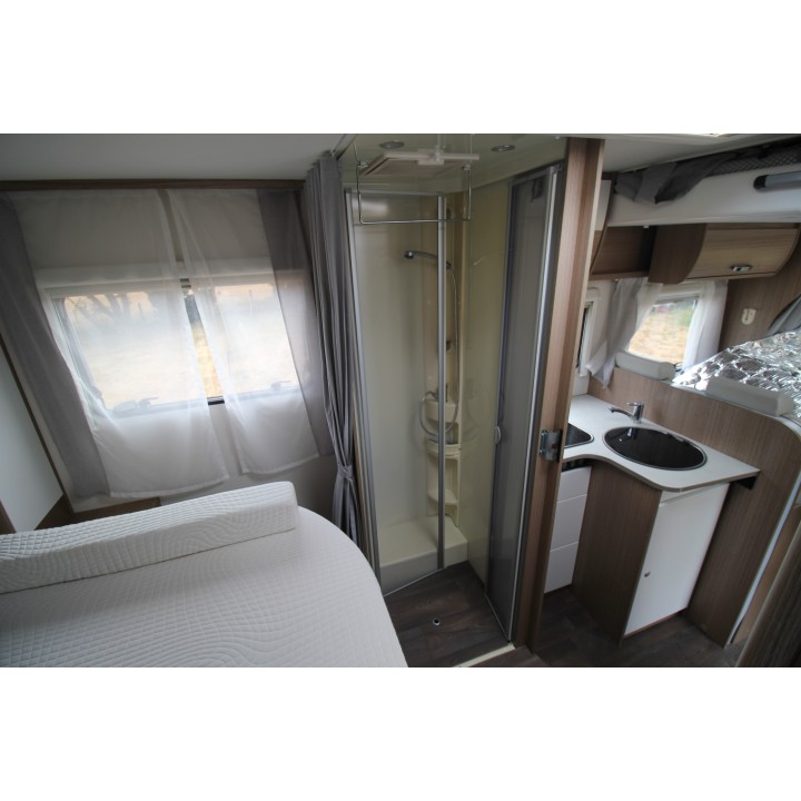 Carado T339 occasion avec clim cellule store TV satellite garanti 12 mois