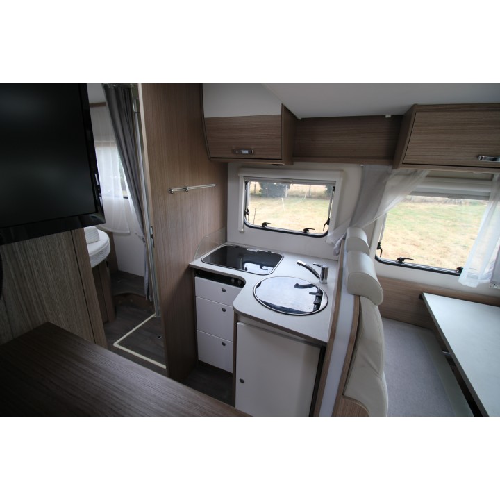 Carado T339 occasion avec clim cellule store TV satellite garanti 12 mois