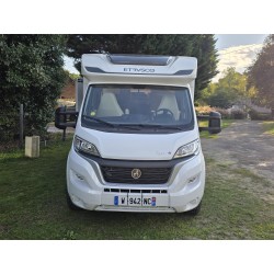 Etrusco T7400SBC 7.40m TV ant sat store + options état neuf garantie 12 mois