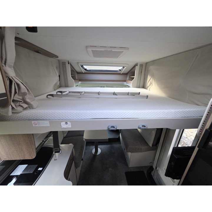 Camping-car profilé occasion Dethleffs Trend T7057EBL Garantie 1 an TV Sat Store