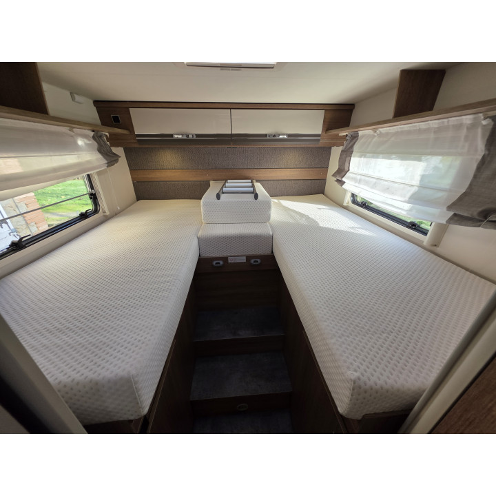 Camping-car profilé occasion Dethleffs Trend T7057EBL Garantie 1 an TV Sat Store