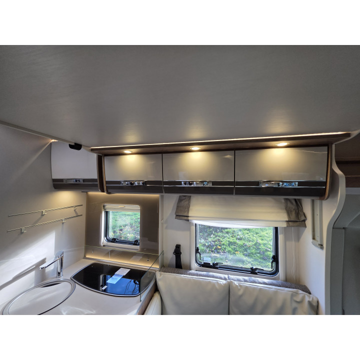 Camping-car profilé occasion Dethleffs Trend T7057EBL Garantie 1 an TV Sat Store