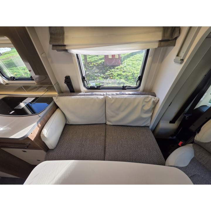 Camping-car profilé occasion Dethleffs Trend T7057EBL Garantie 1 an TV Sat Store