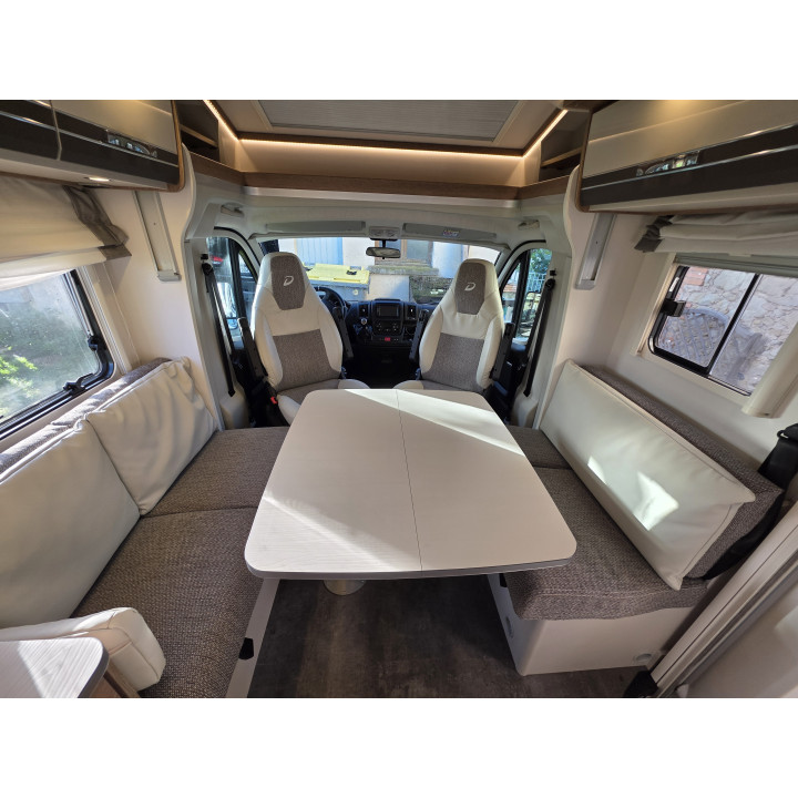 Camping-car profilé occasion Dethleffs Trend T7057EBL Garantie 1 an TV Sat Store