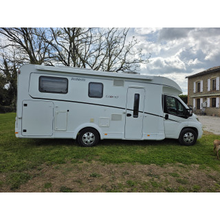 Camping-car profilé Dethleffs Trend d'occasion très bon état T7057EB 2021 22500km