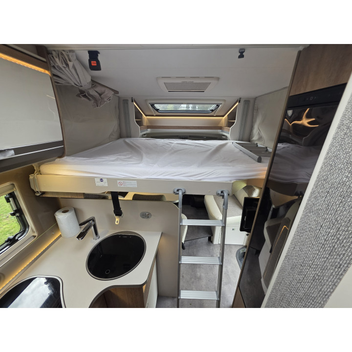 Camping-car profilé Dethleffs Trend d'occasion très bon état T7057EB 2021 22500km