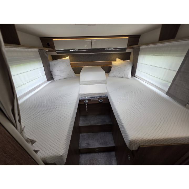 Camping-car profilé Dethleffs Trend d'occasion très bon état T7057EB 2021 22500km