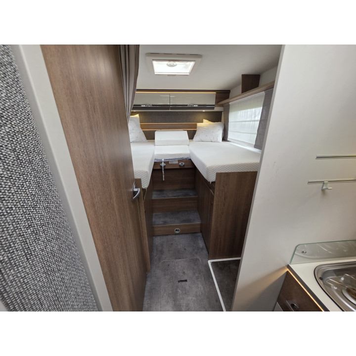 Camping-car profilé Dethleffs Trend d'occasion très bon état T7057EB 2021 22500km